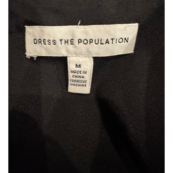 Dress the Population Maren Floral Fit & Flare Dress - Picture 6 of 6